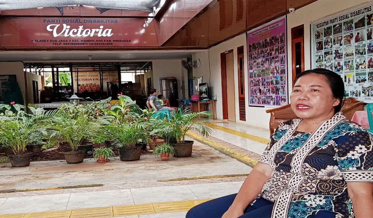 Mengharukan! Erna Victoria Noli, Sosok Pahlawan di Balik Perjuangan Anak-Anak Disabilitas di Minahasa